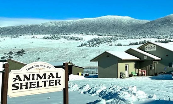 Tobacco Valley Animal Shelter Facility Location, Eureka MT